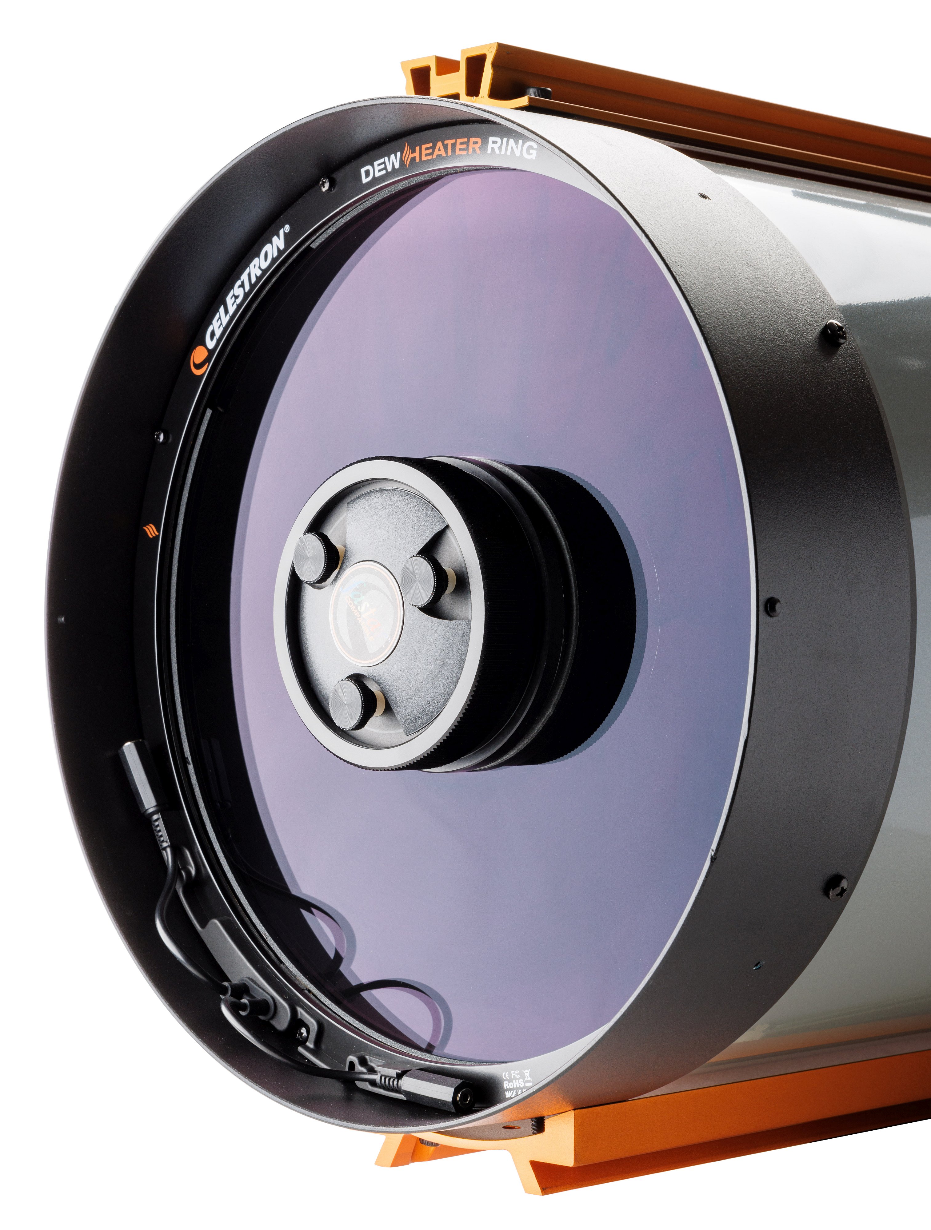 Heizring am C11 EdgeHD sorgt für Spikes an den Sternen