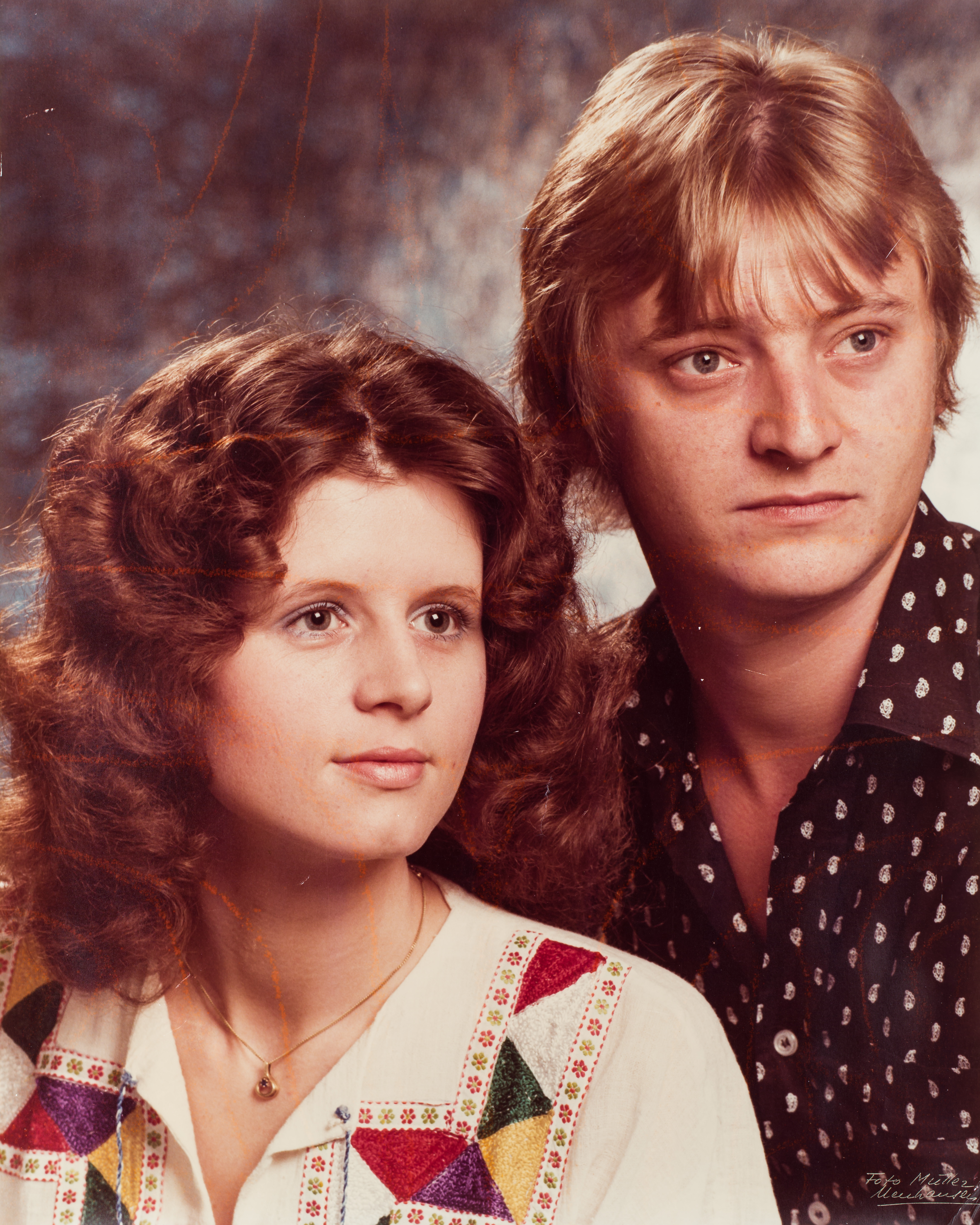 Hochzeitsfoto Repro Original