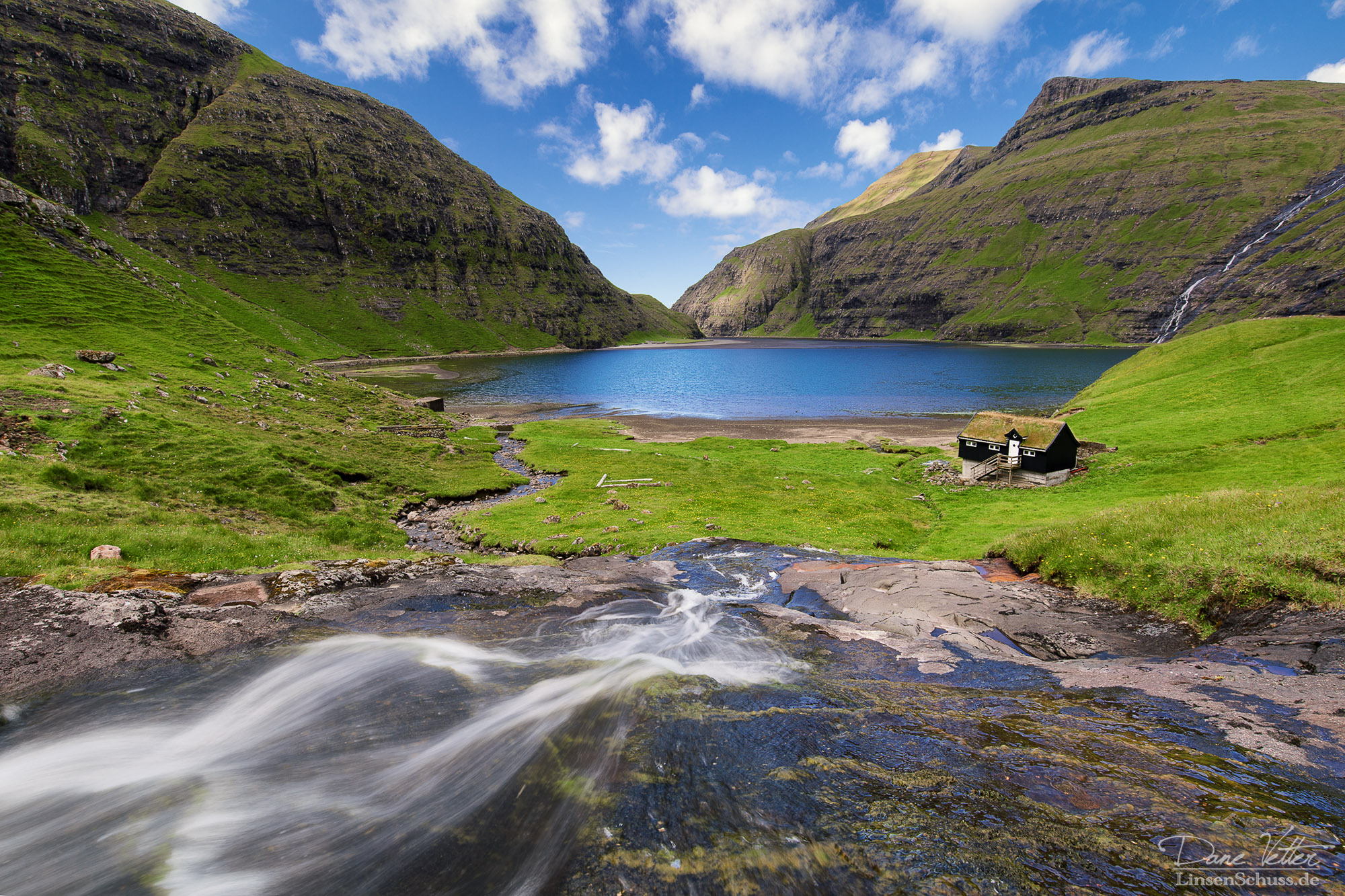 Die Lagune von Saksun