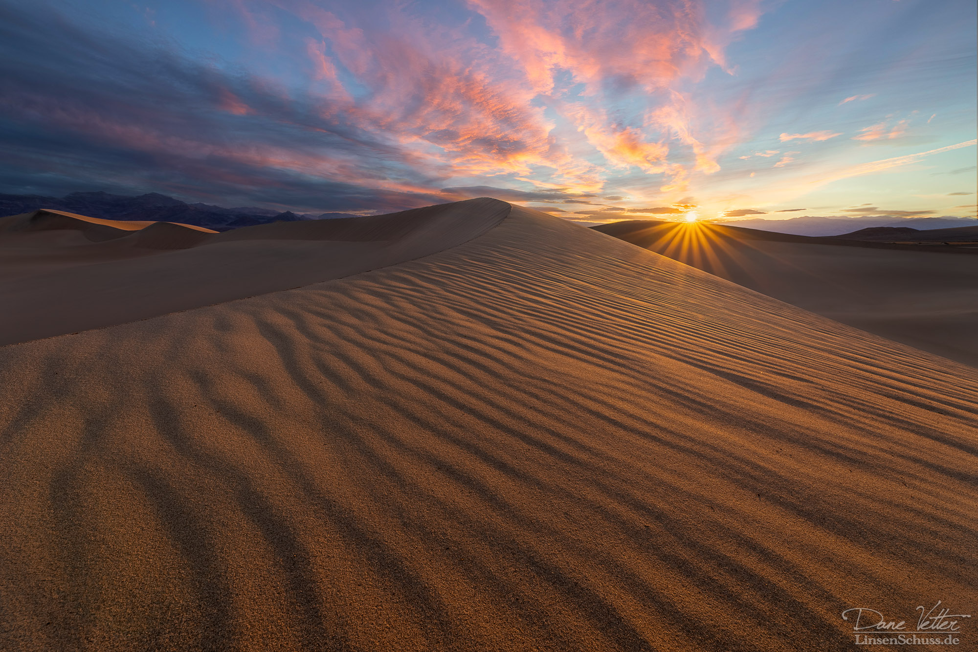 Die Dünen von Mesquite Flat