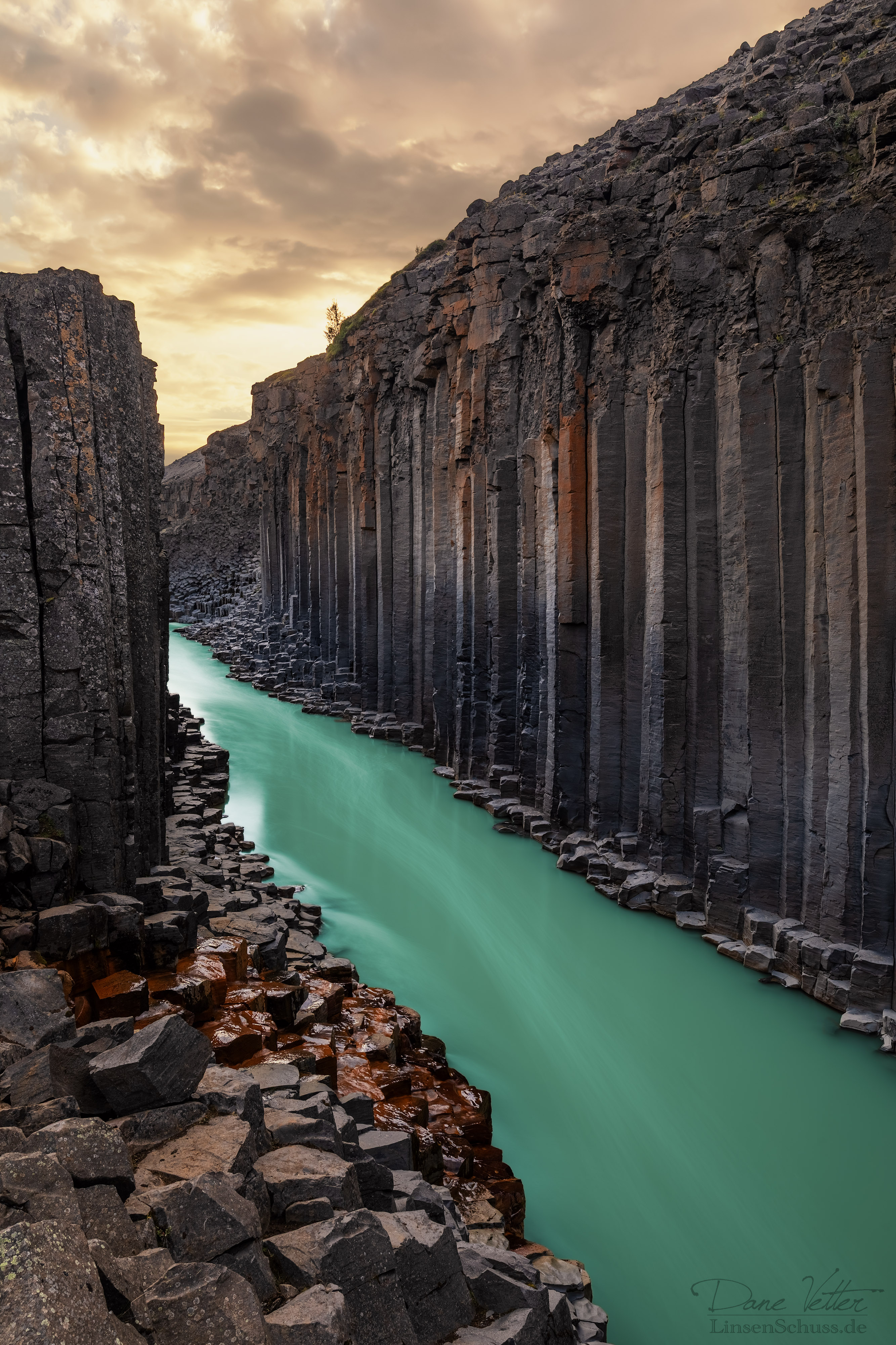 Der Stuðlagil Canyon
